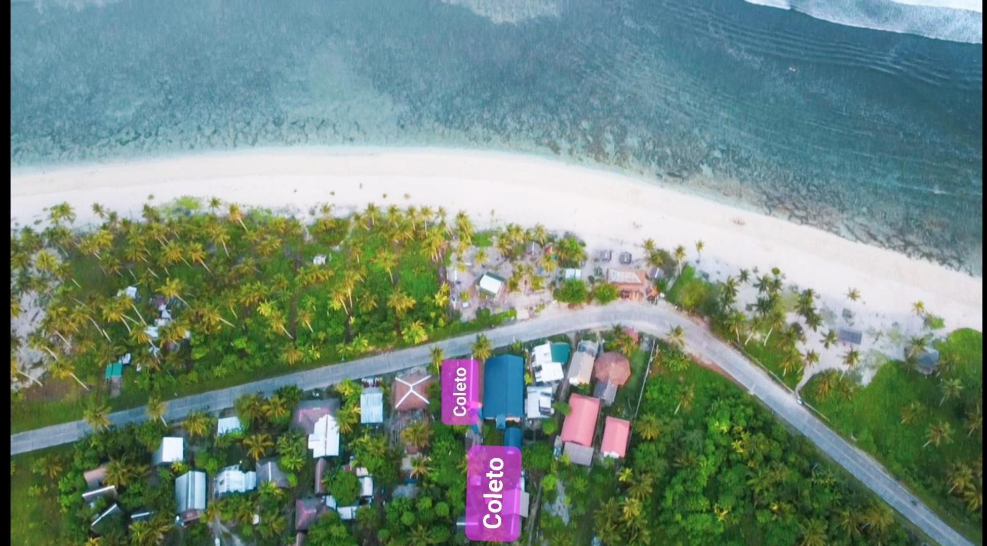 Coleto Siargao Panzió San Isidro  Kültér fotó